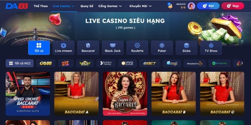 Casino là một trong những sảnh game Online thú vị mà bạn không nên bỏ qua